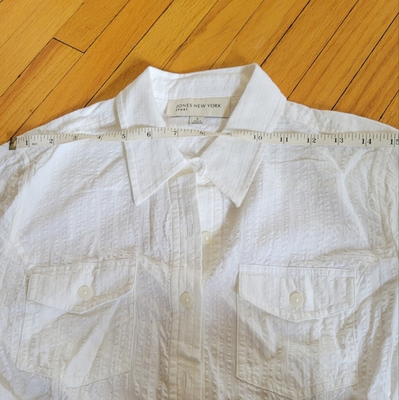 White Jones New York blouse - Picture 6 of 8